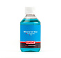 Olie Elvedes blauw mineraal vloeistof