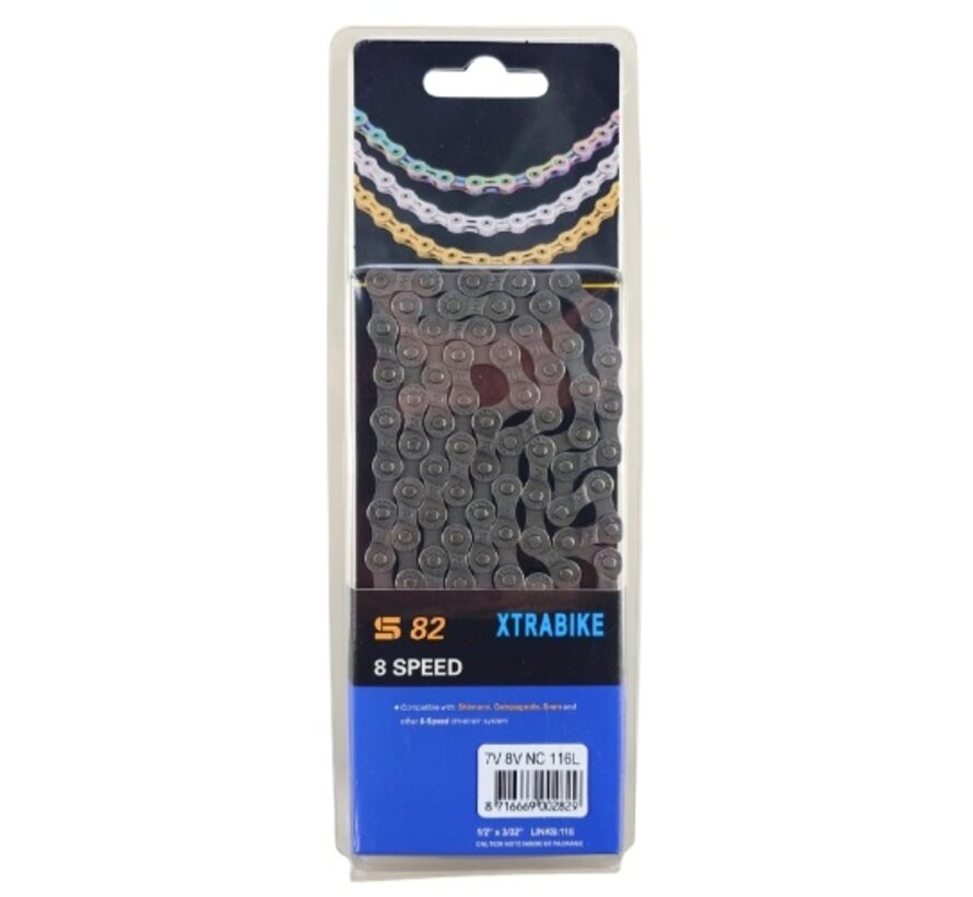 Ketting Xtrabike 7v/8v NC 116l