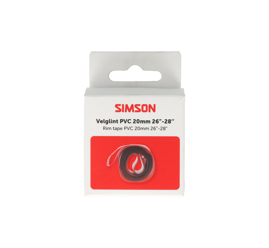 Velglint Simson 24/28 20mm breed pvc