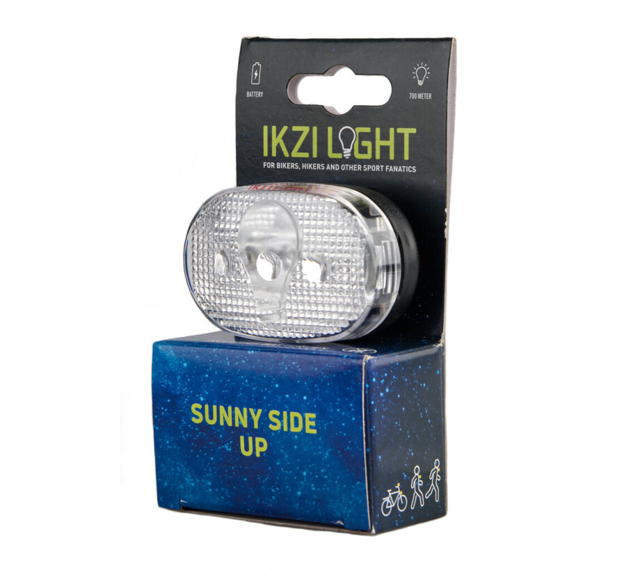 Koplamp Ikzi Light 3 led wit ovaal