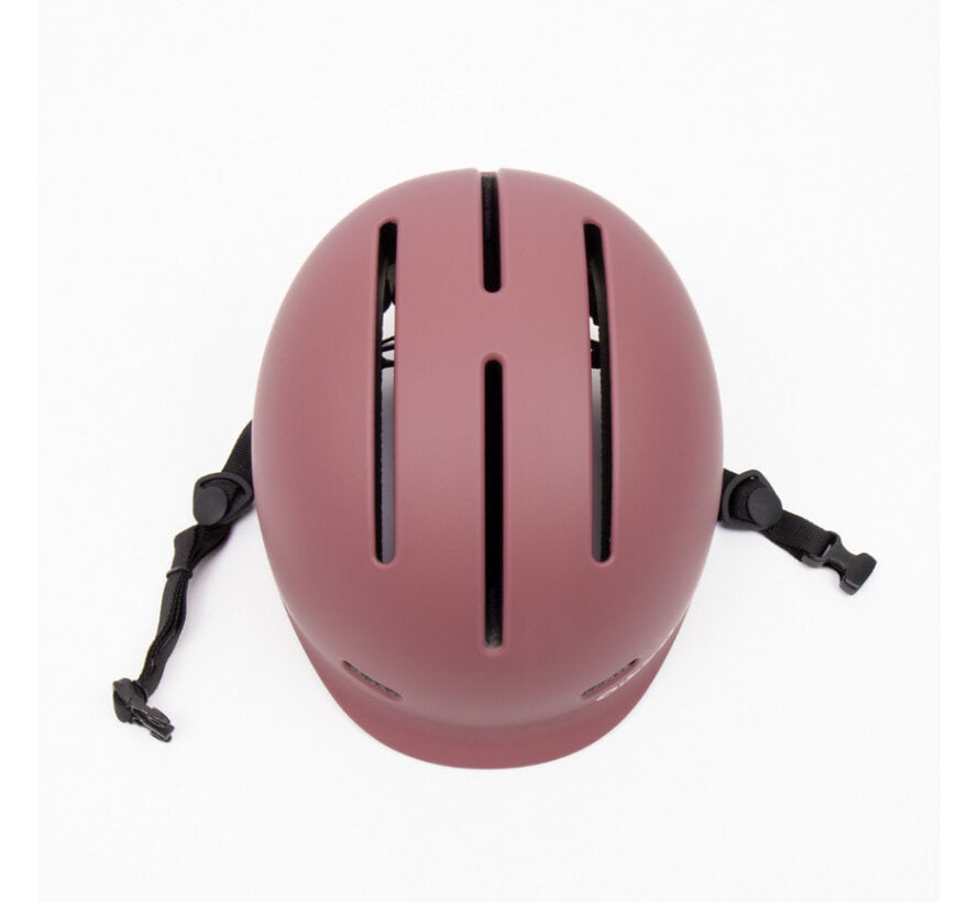 Helm Qibbel s 52-56cm plum rose
