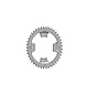 Tandwiel Xtrabike 41T 1/2x3/32 2mm