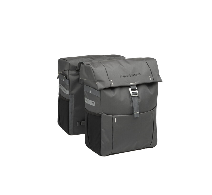 Tas New Looxs dubbel vigo grey