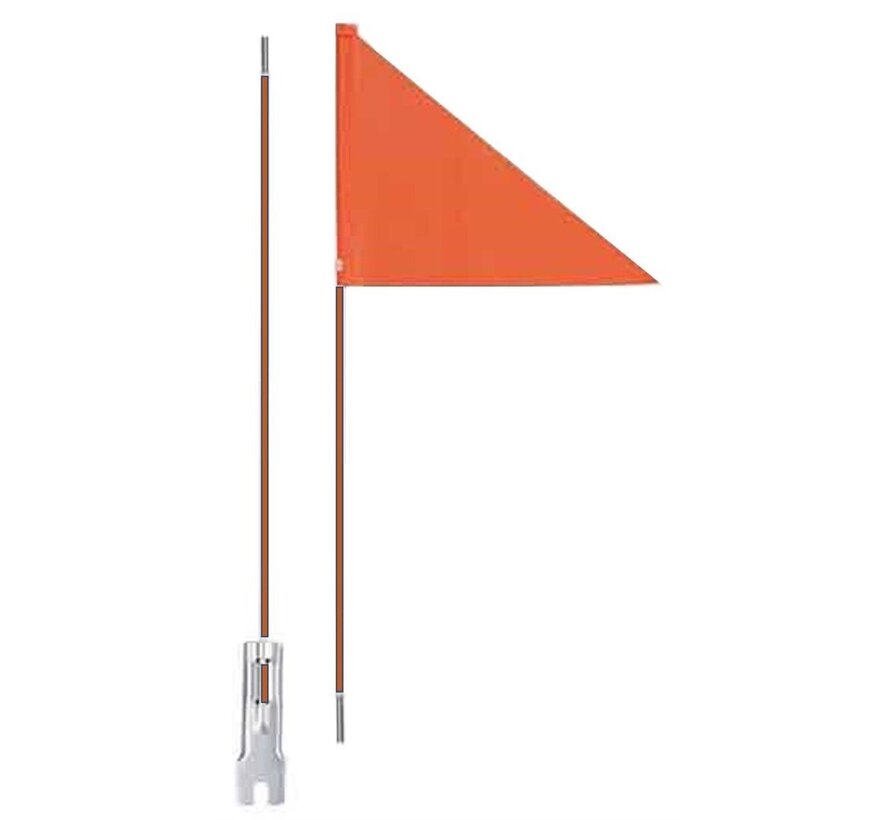 Vlag veiligheids oranje