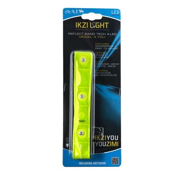 IkziLight Armband Ikzi batterij 4-led