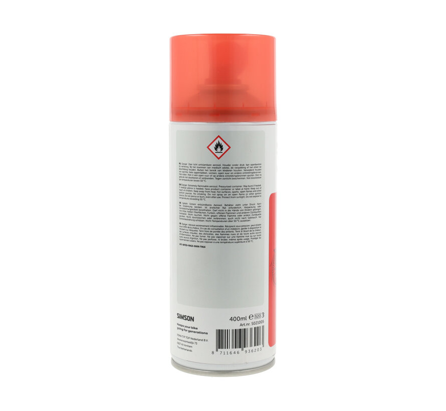 Vaseline spray Simson