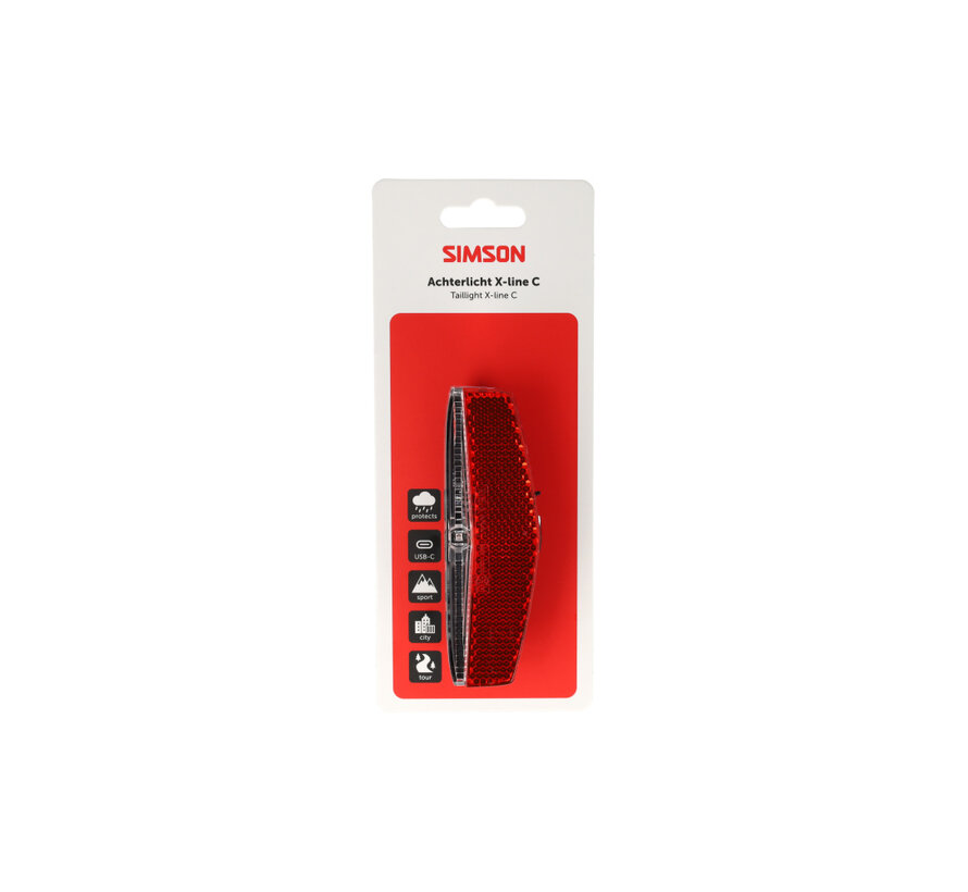 Achterlicht Simson aurora x-line C