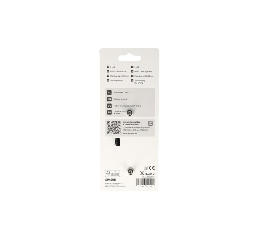Achterlicht Simson aurora x-line C