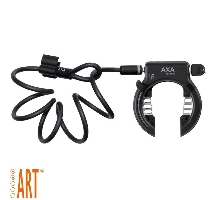 Slot Axa ringslot solid+newton kabel set