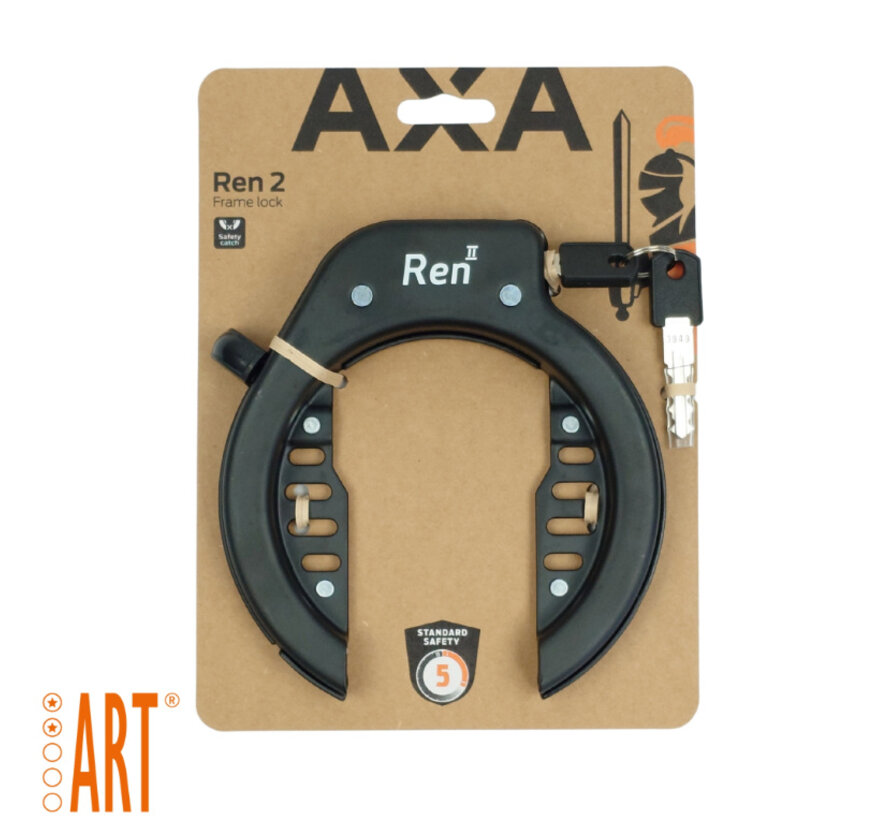 Slot Axa ringslot ren 2 zwart 61mm