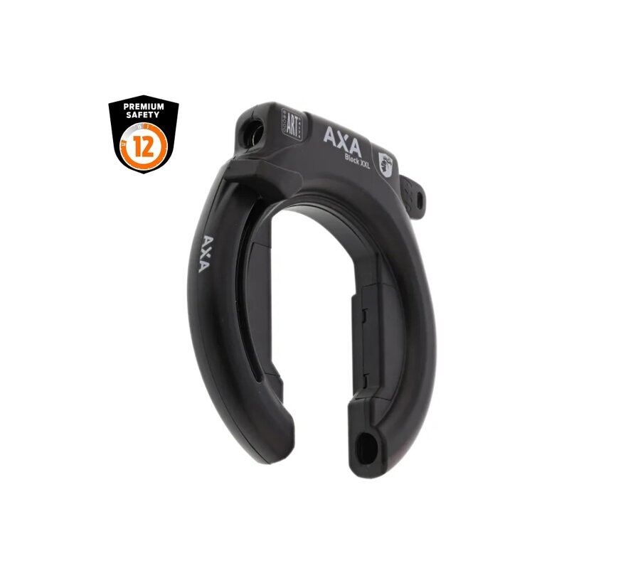 Slot Axa ringslot block** xxl zwart 71mm