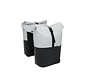 Tas New Looxs dubbel nyborg grey-black