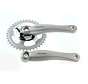 Crankstel Miranda 38T 3/32 zilver