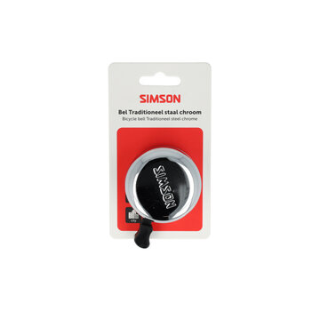 Simson Bel Simson traditioneel chroom staal