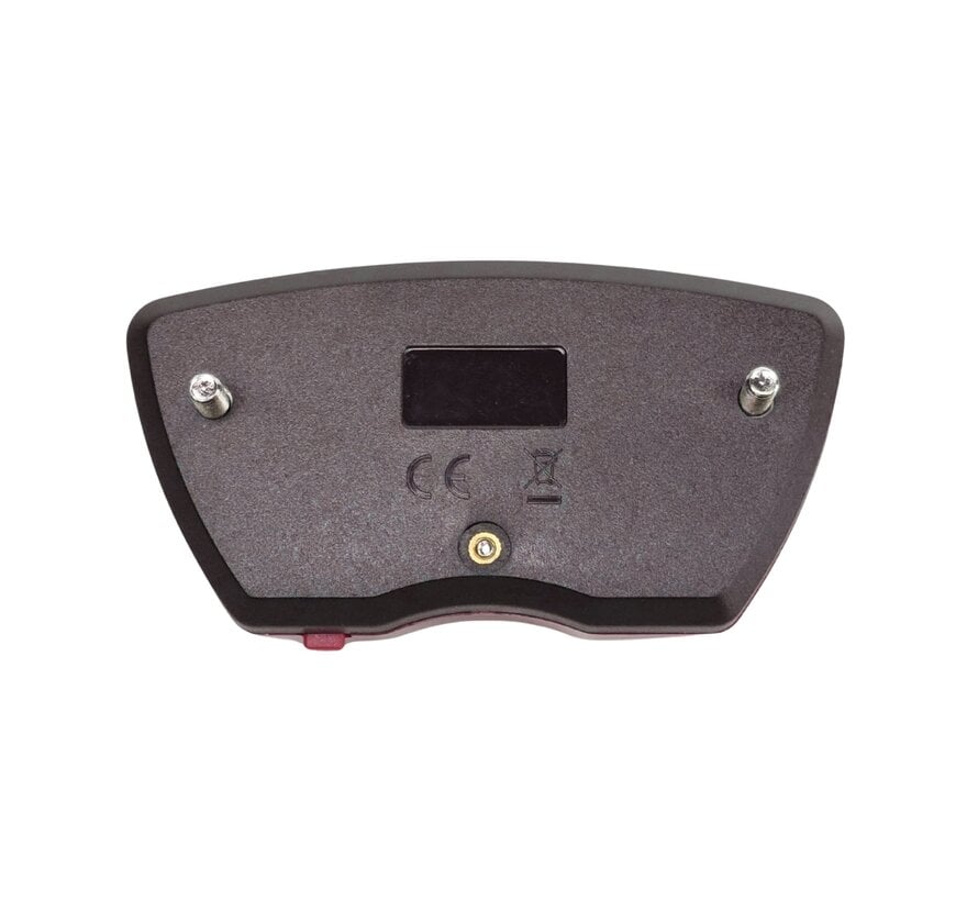 Achterlicht Starry 3 led drager 80mm