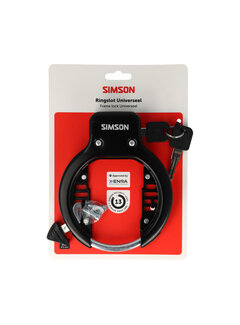 Simson Slot Simson ringslot universeel zwart