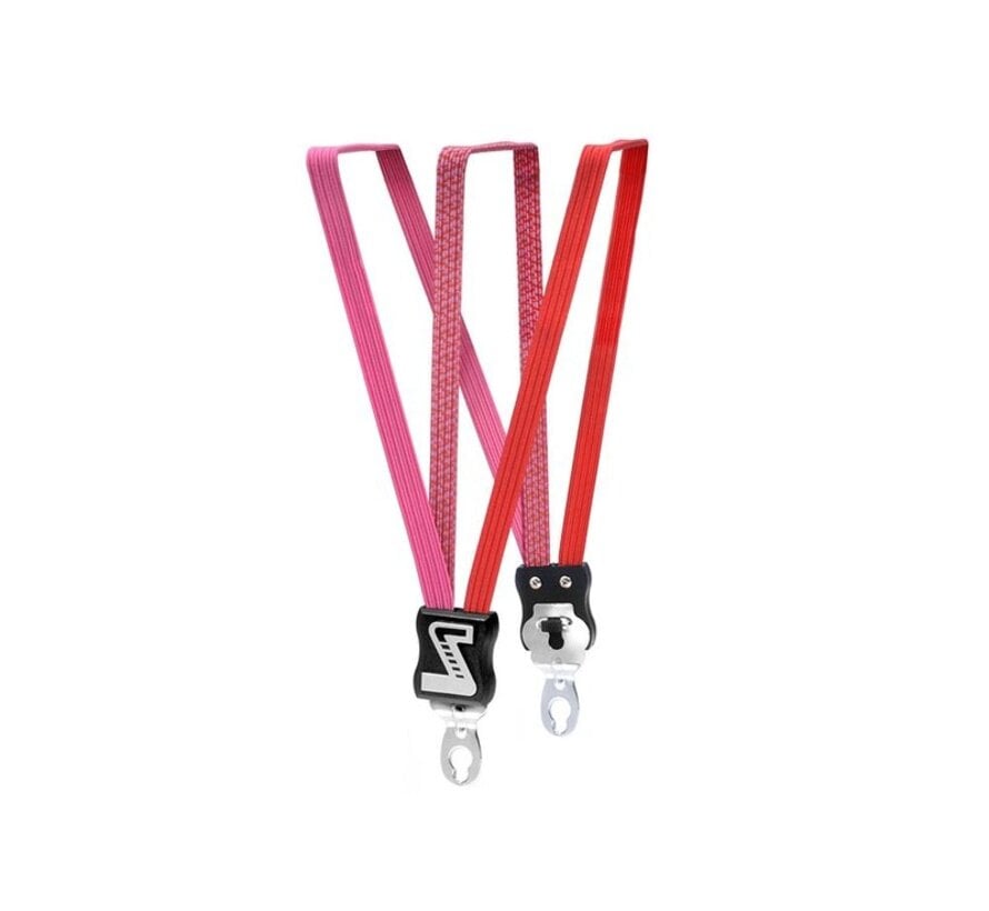 Snelbinder Simson roze/rood 49cm