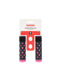 Simson Handvatten Simson kinder roze-zwart