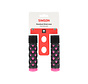 Handvatten Simson kinder roze-zwart