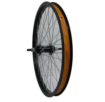 Achterwiel 20x1.75 freewheel alu
