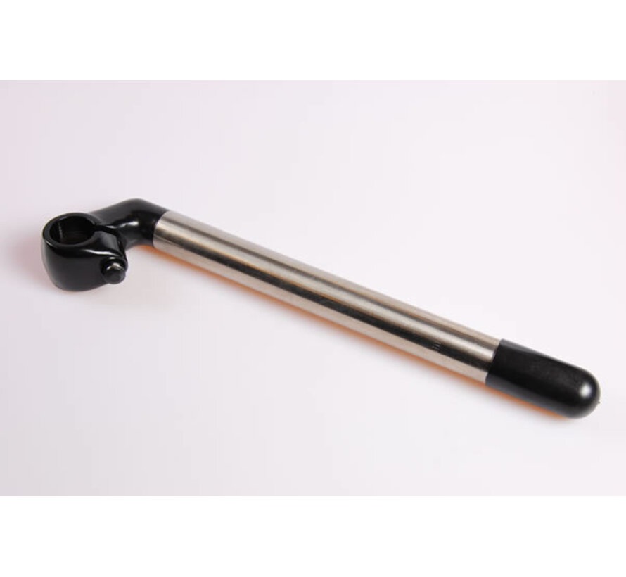 Stuurpen Hb rvs/zwart kop 28cm