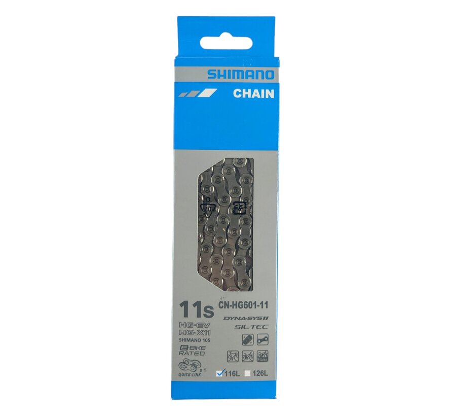 Ketting Shimano 11v deore 1/2x11/128