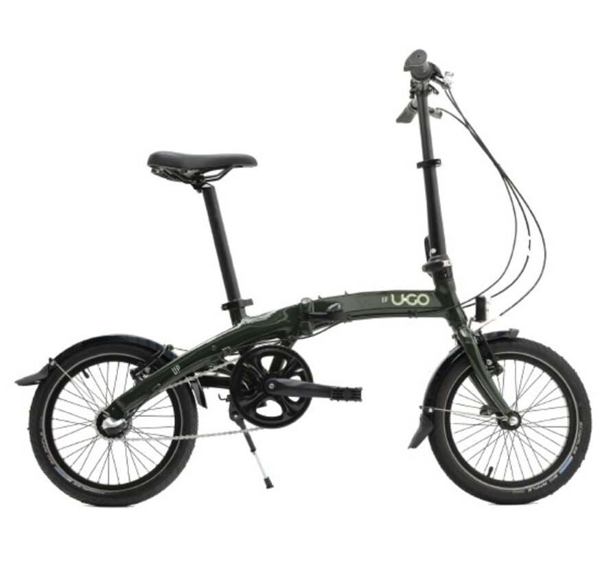 Vouwfiets U Go 16 Up I3 moss green