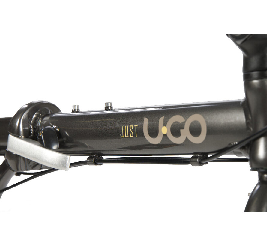 Vouwfiets U Go 20 Just D6 iron grey