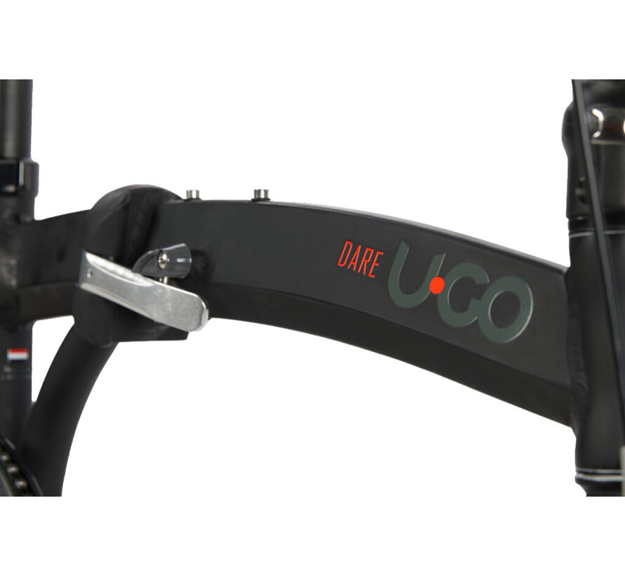 Vouwfiets U Go 20 Dare S1 smoke black