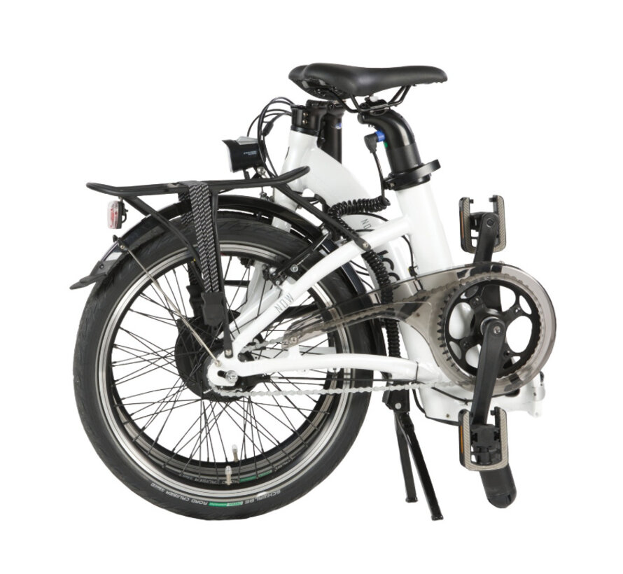 Vouwfiets U Go 20 Now Ei7 pearl white