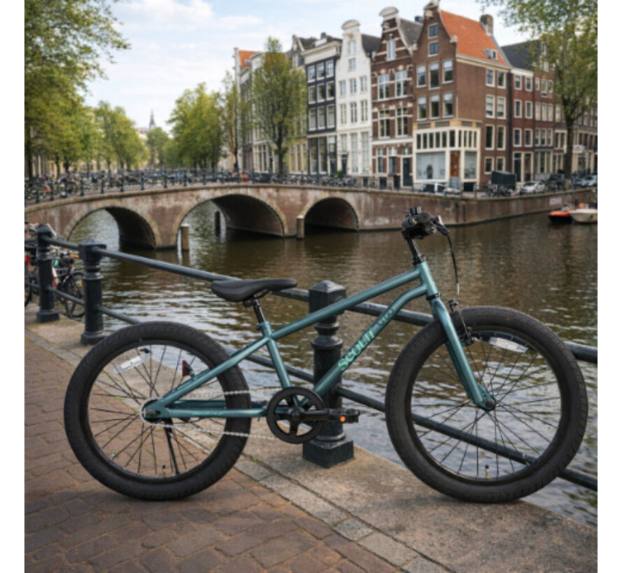 Fiets U Go Scout 16 RN jongens ice blue