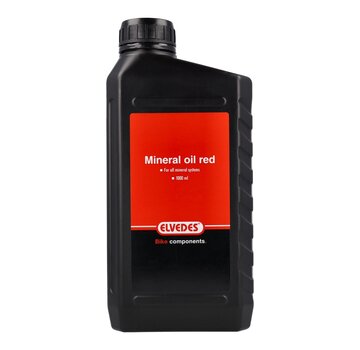 Elvedes Olie Elvedes rood mineraal vloeistof