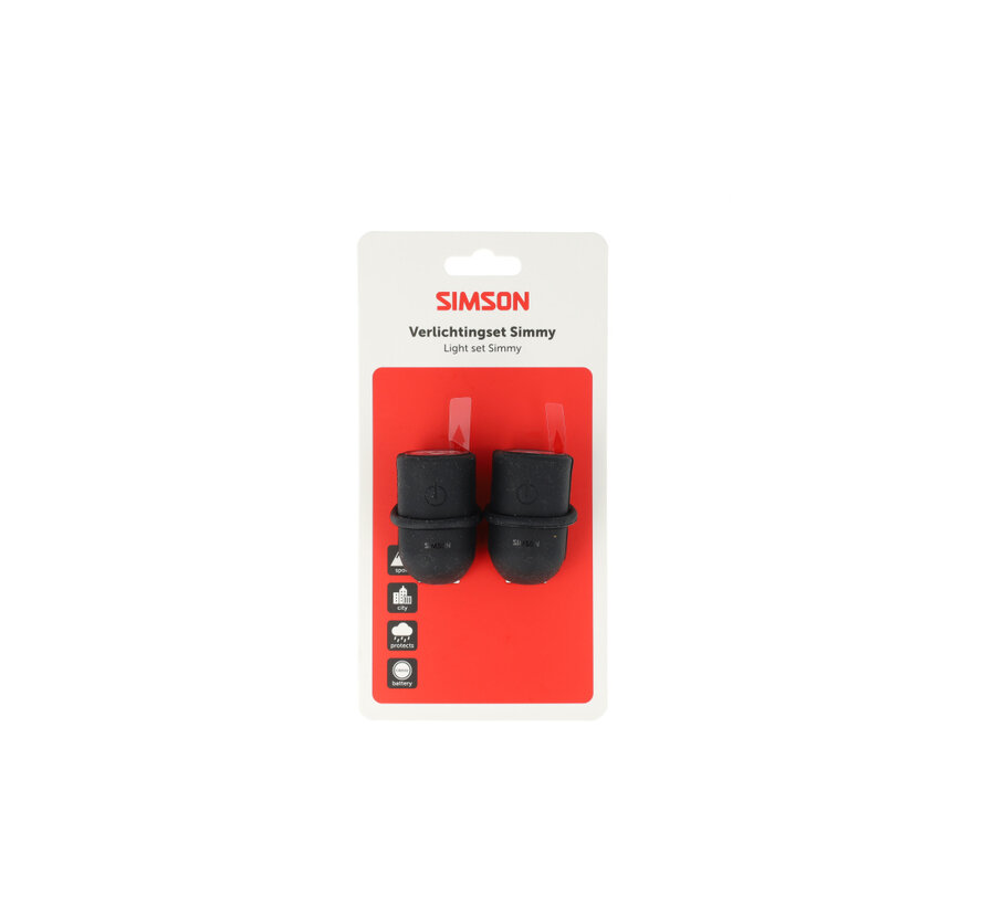 Verlichtingset Simson simmy 3 led