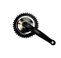 Crankstel import 38t zwart