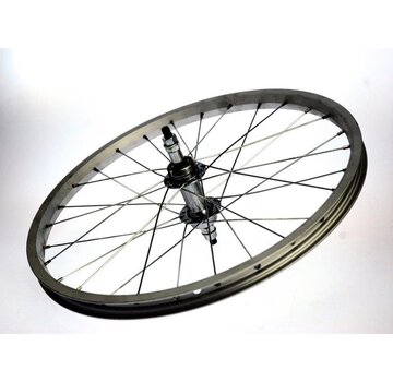 Achterwiel 28 freewheel vast blank