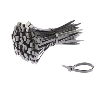 Mirage Kabelbinder 180x7.5 zwart per 100