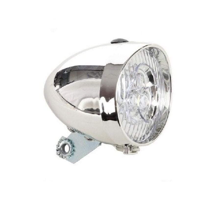 Koplamp import retro chroom