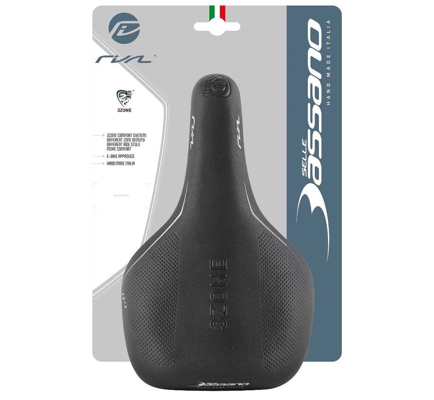 Zadel Selle Bassano Rivale 3-zone sport