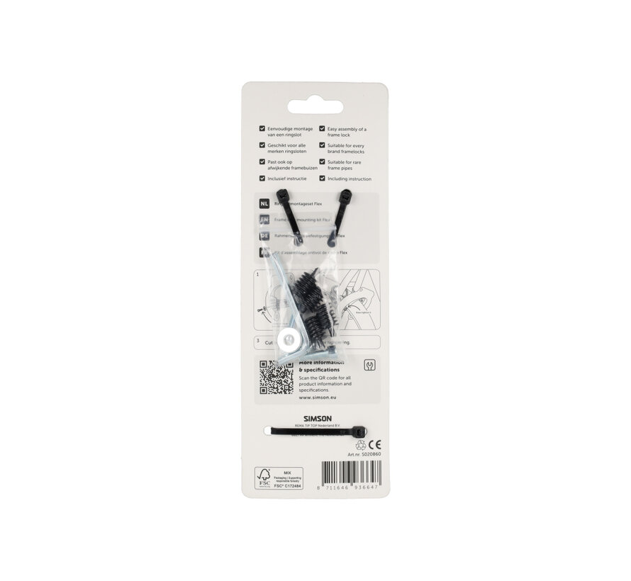 Ringslot montageset flex Simson