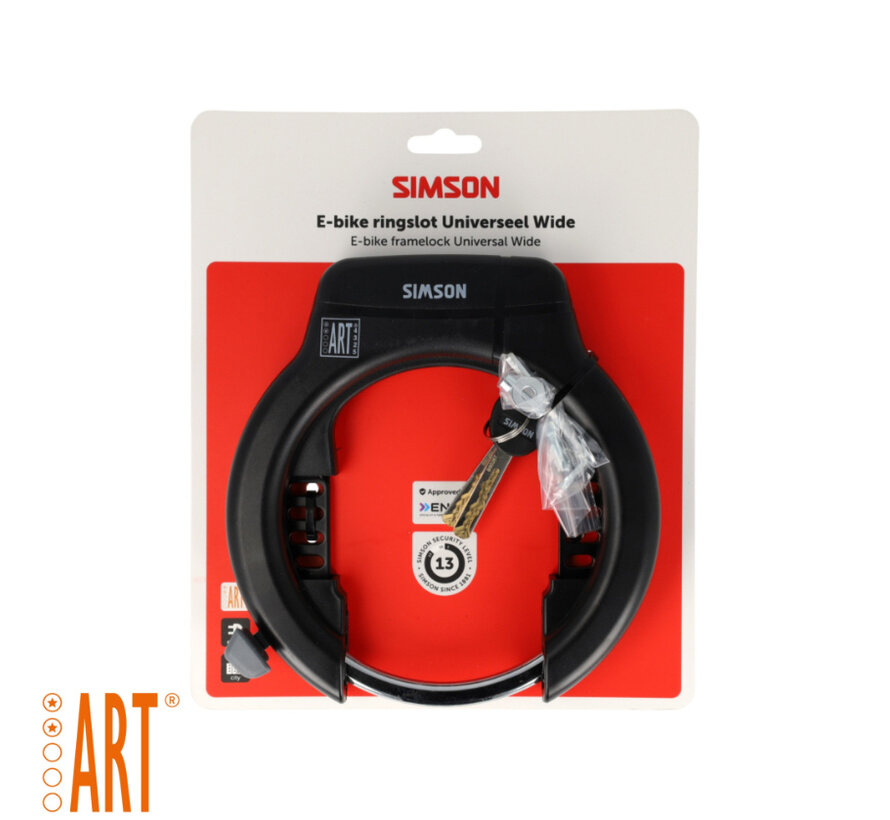 Ringslot Simson universeel wide 80mm