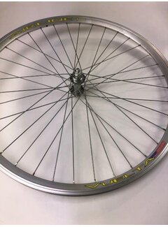 Voorwiel 26x1.75 alu zilver airline