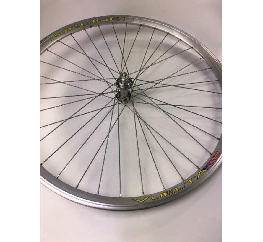 Voorwiel 26x1.75 alu zilver airline