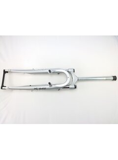 Vork 26 1 verend draad zilver