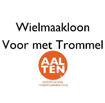 Wiel maken spaakloon voor met trommel
