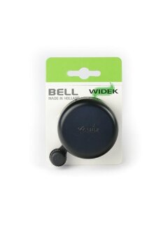 Widek Bel Widek staal zwart kunstof klepel