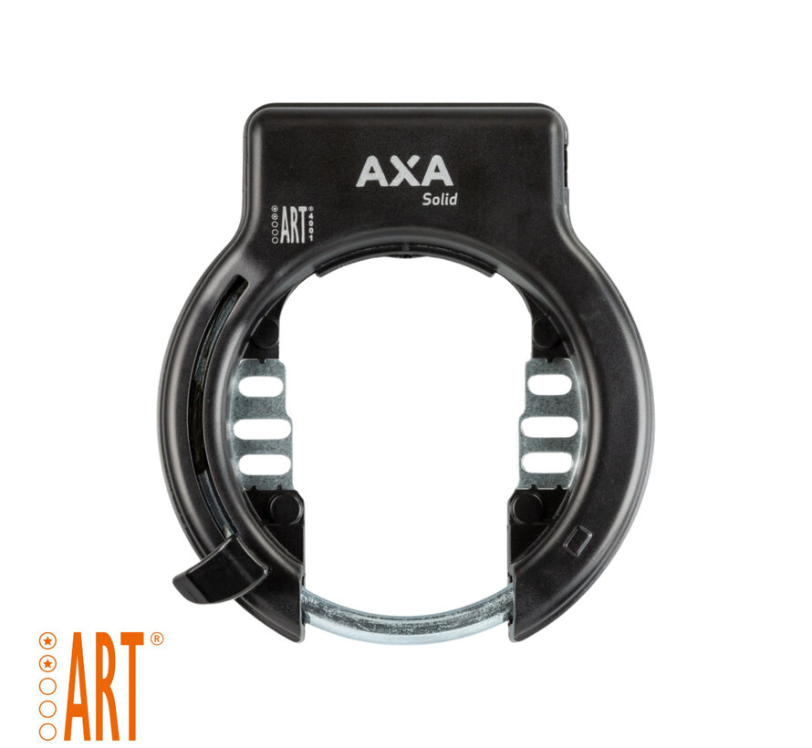 Slot Axa ringslot solid** zwart 63mm