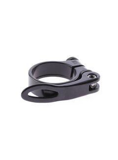 Mirage Zadelpenklem Mirage alu 34.9 zwart
