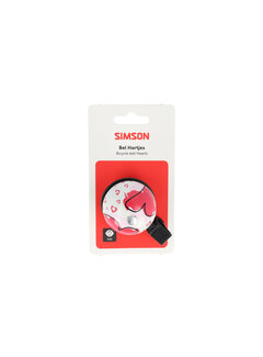 Simson Bel Simson kinderbel hartjes