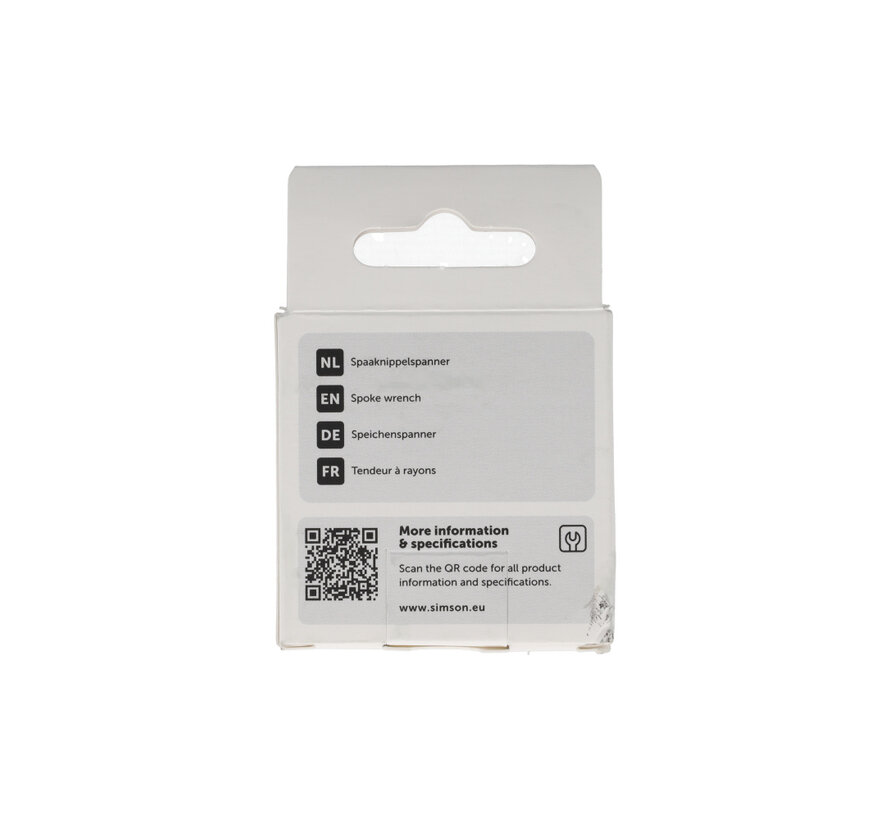 Nippelsleutel Simson rond spaakspanner