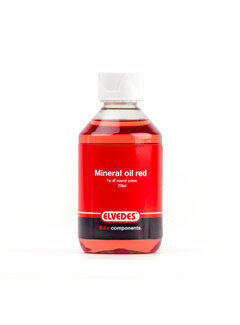 Elvedes Olie Elvedes rood mineraal vloeistof